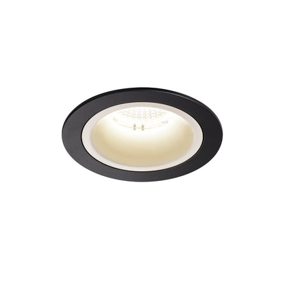 SLV NUMINOS DL M, Indoor LED Deckeneinbauleuchte schwarz/weiß 4000K 20°