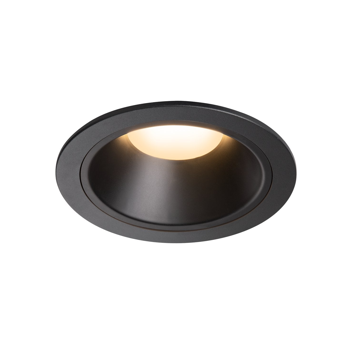 SLV NUMINOS DL XL, Indoor LED Deckeneinbauleuchte schwarz/schwarz 3000K 55°