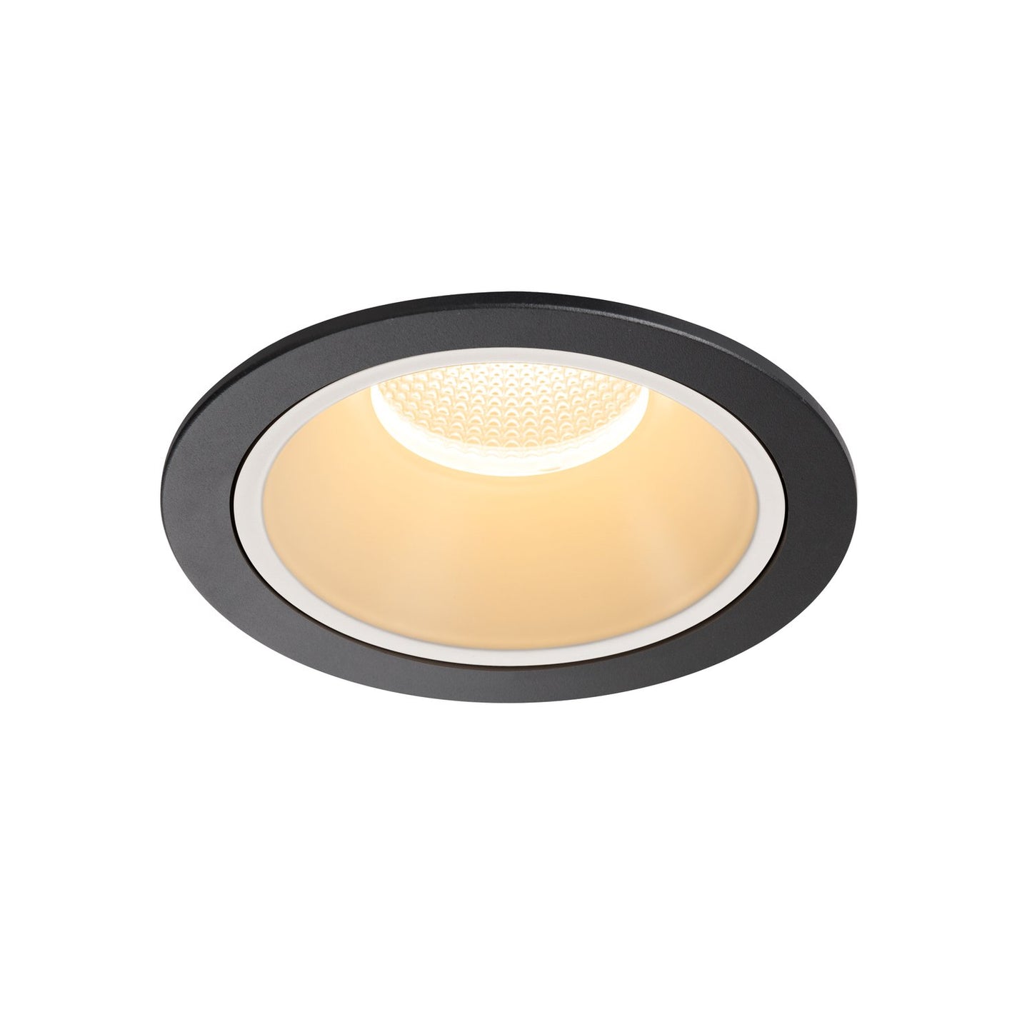SLV NUMINOS DL XL, Indoor LED Deckeneinbauleuchte schwarz/weiß 3000K 55°