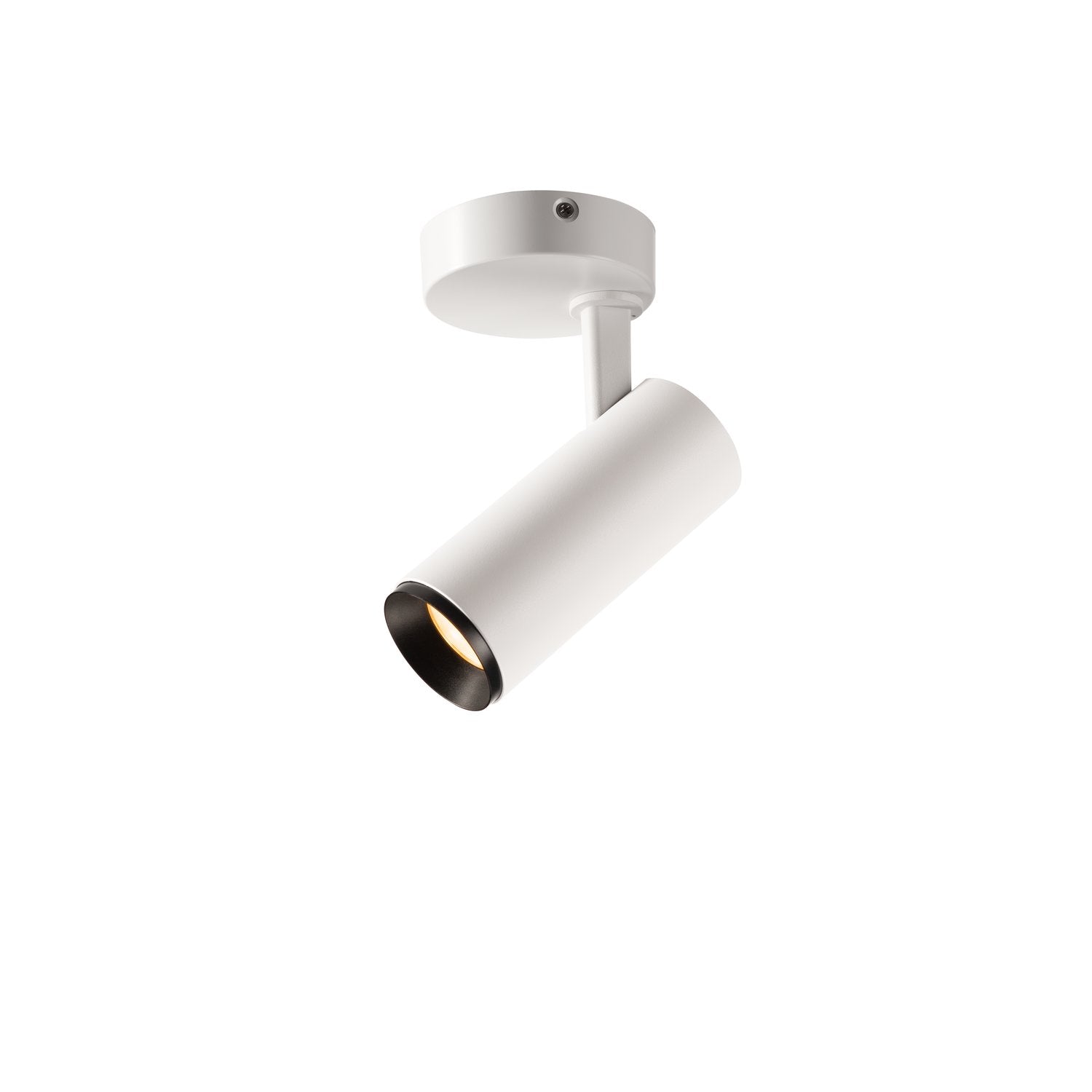 SLV NUMINOS SPOT PHASE S, Indoor LED Deckenaufbauleuchte weiß/schwarz 2700K 60°