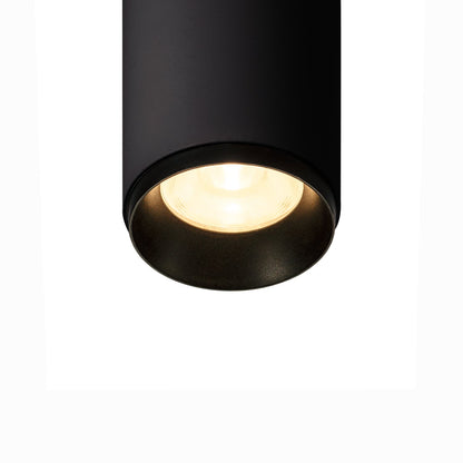 SLV NUMINOS CL PHASE S, Indoor LED Deckenaufbauleuchte schwarz/schwarz 3000K 24°