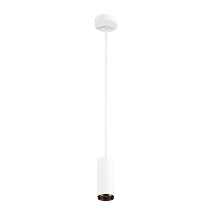SLV NUMINOS PD PHASE S, Indoor LED Pendelleuchte weiß/schwarz 2700K 24°