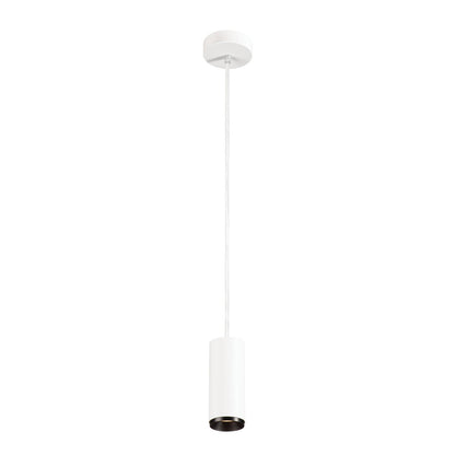 SLV NUMINOS PD PHASE S, Indoor LED Pendelleuchte weiß/schwarz 4000K 24°