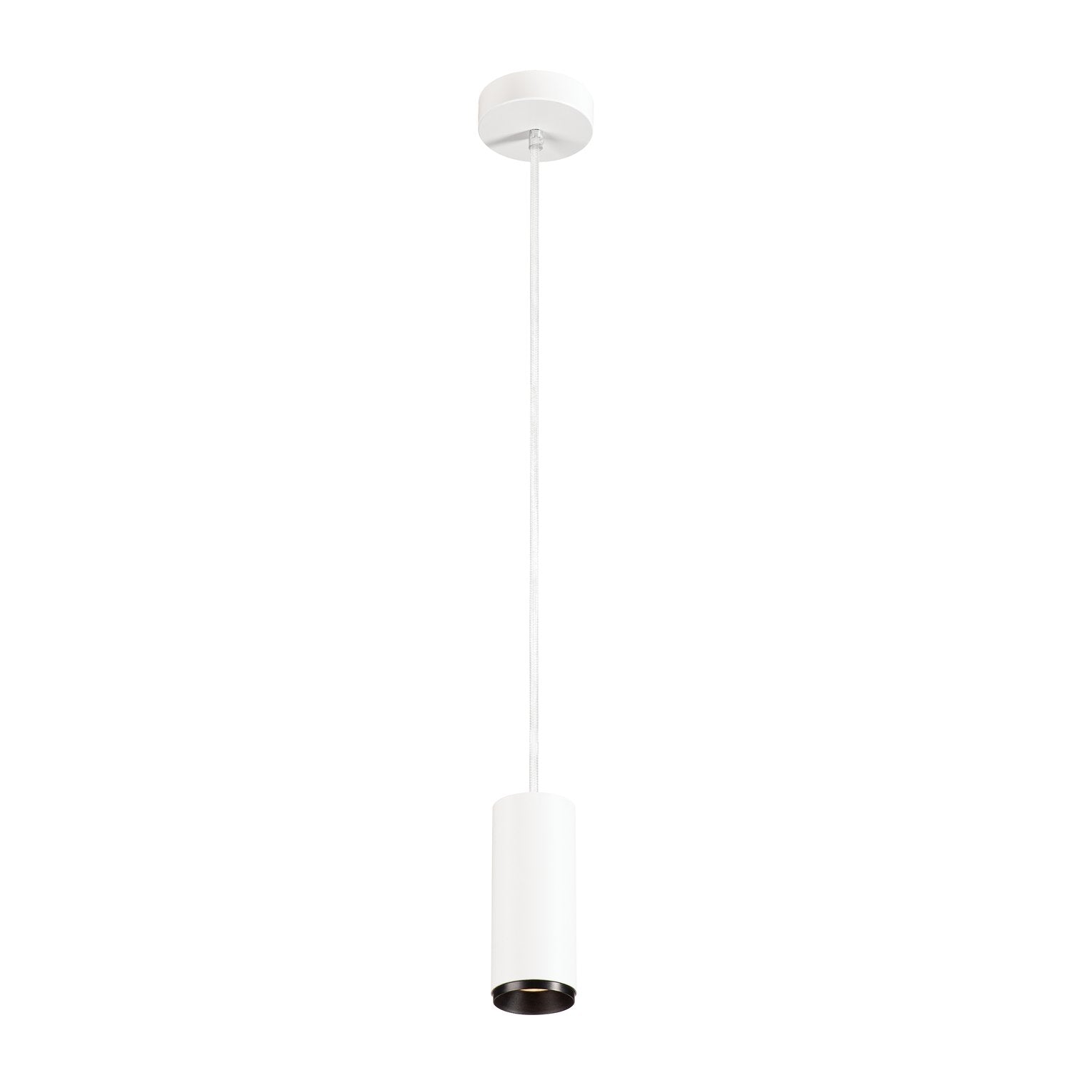 SLV NUMINOS PD PHASE S, Indoor LED Pendelleuchte weiß/schwarz 4000K 36°