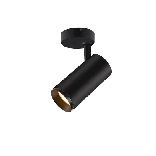 SLV NUMINOS SPOT PHASE M, Indoor LED Deckenaufbauleuchte schwarz/schwarz 2700K 36°