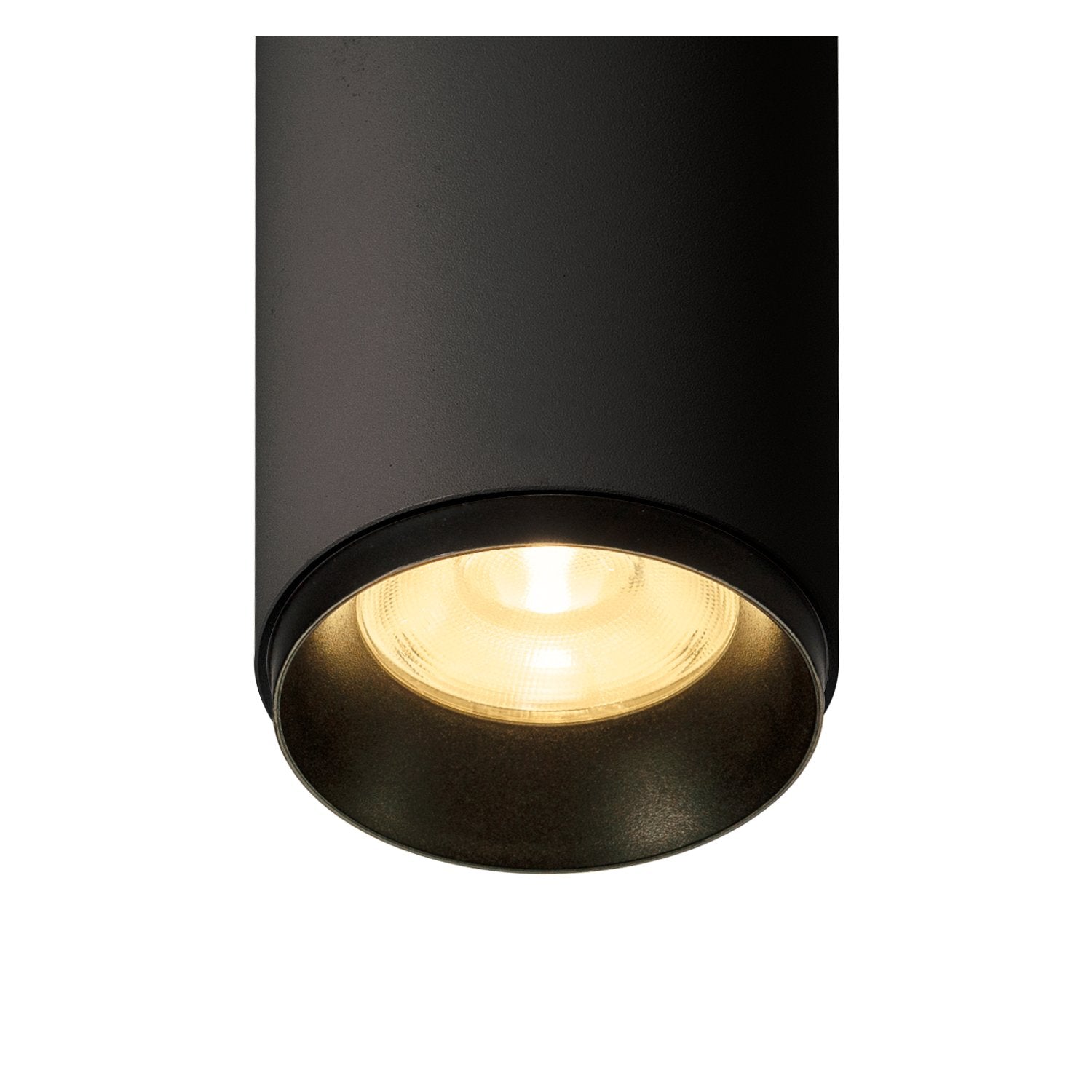 SLV NUMINOS SPOT PHASE M, Indoor LED Deckenaufbauleuchte schwarz/schwarz 3000K 60°
