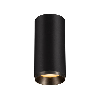 SLV NUMINOS CL PHASE M, Indoor LED Deckenaufbauleuchte schwarz/schwarz 2700K 36°