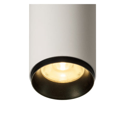 SLV NUMINOS CL PHASE M, Indoor LED Deckenaufbauleuchte weiß/schwarz 3000K 60°