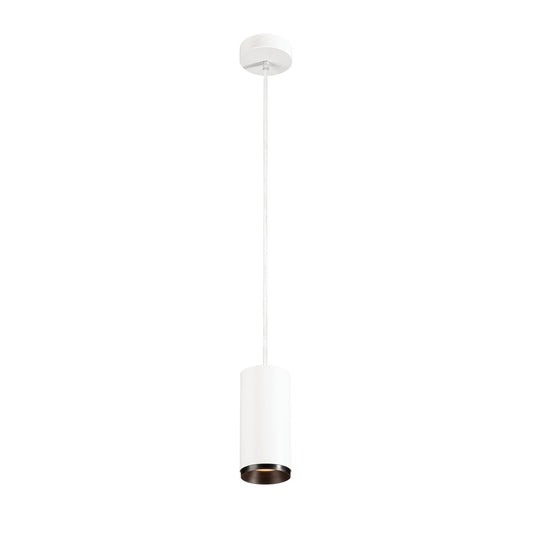 SLV NUMINOS PD PHASE M, Indoor LED Pendelleuchte weiß/schwarz 2700K 24°