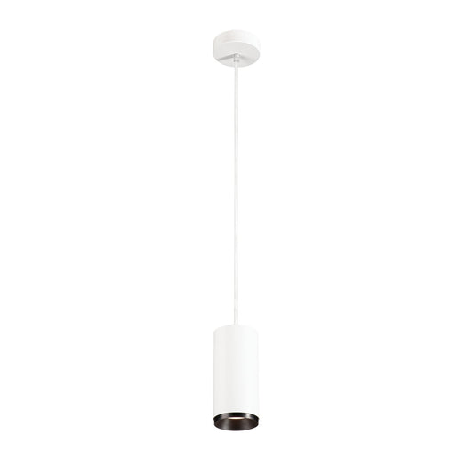 SLV NUMINOS PD PHASE M, Indoor LED Pendelleuchte weiß/schwarz 4000K 24°