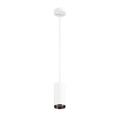 SLV NUMINOS PD PHASE M, Indoor LED Pendelleuchte weiß/schwarz 4000K 36°