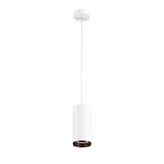 SLV NUMINOS PD PHASE L, Indoor LED Pendelleuchte weiß/schwarz 2700K 60°