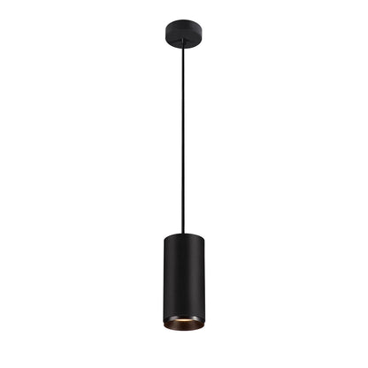 SLV NUMINOS PD PHASE L, Indoor LED Pendelleuchte schwarz/schwarz 3000K 36°