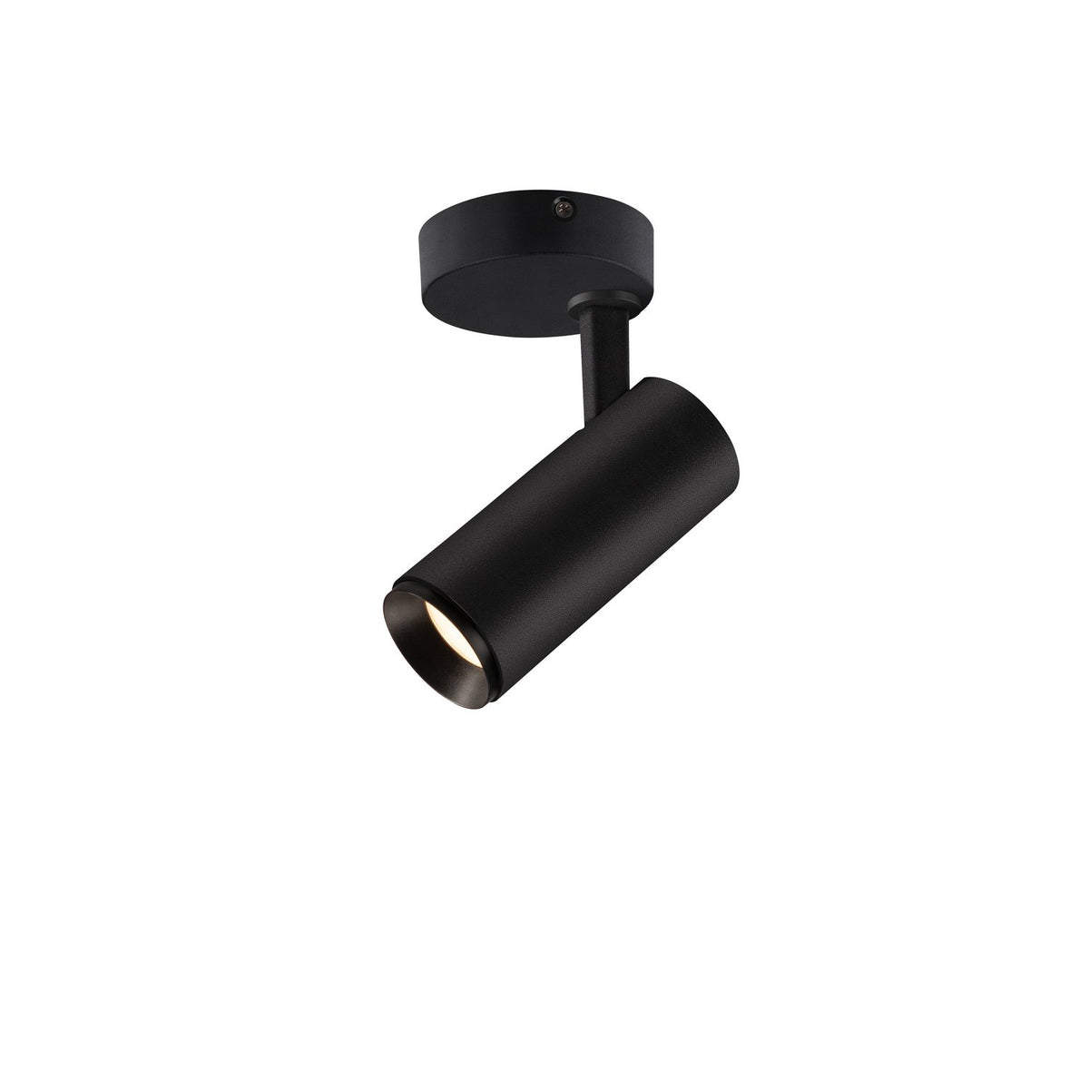 SLV NUMINOS SPOT DALI S, Indoor LED Deckenaufbauleuchte schwarz/schwarz 4000K 24°