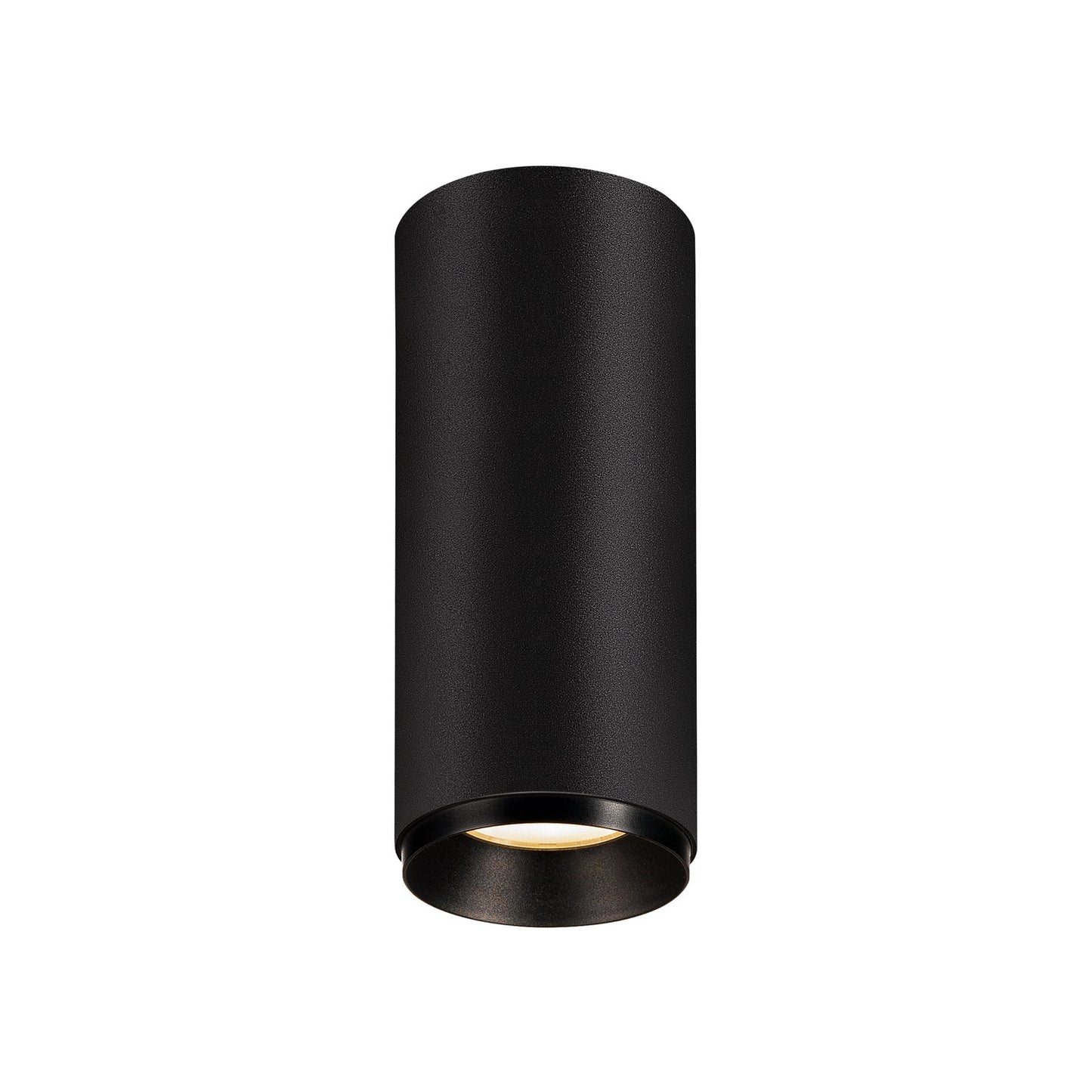 SLV NUMINOS CL DALI S, Indoor LED Deckenaufbauleuchte schwarz/schwarz 3000K 36°