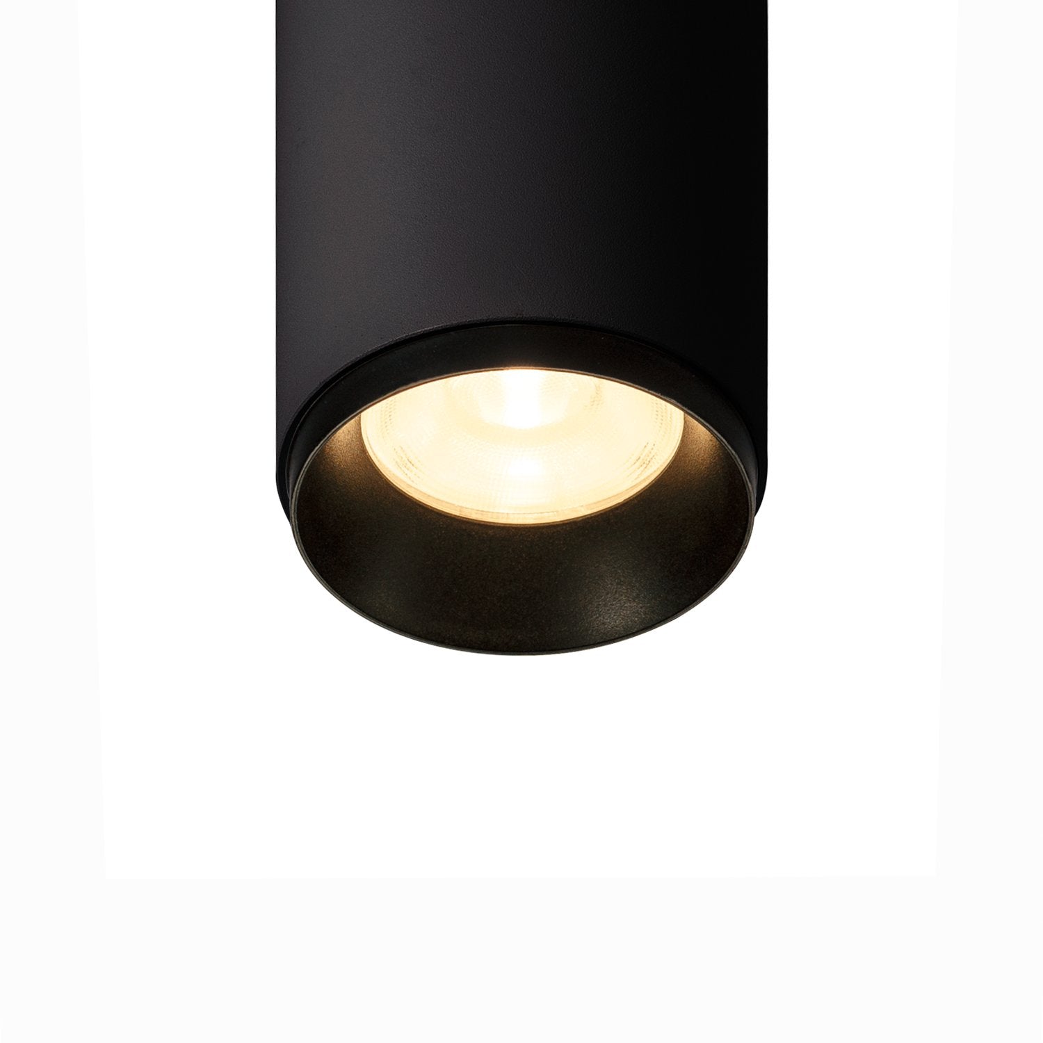 SLV NUMINOS CL DALI S, Indoor LED Deckenaufbauleuchte schwarz/schwarz 3000K 36°