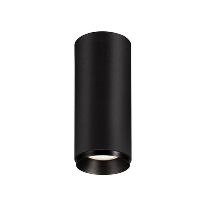 SLV NUMINOS CL DALI S, Indoor LED Deckenaufbauleuchte schwarz/schwarz 4000K 60°