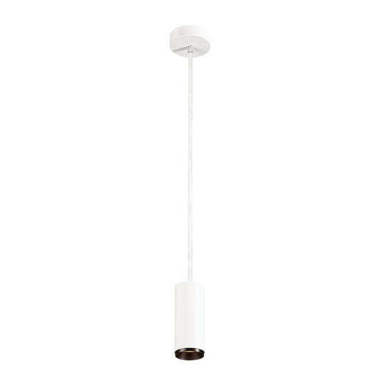 SLV NUMINOS PD DALI S, Indoor LED Pendelleuchte weiß/schwarz 2700K 36°