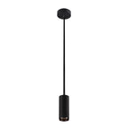 SLV NUMINOS PD DALI S, Indoor LED Pendelleuchte schwarz/schwarz 3000K 60°