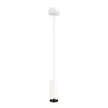 SLV NUMINOS PD DALI S, Indoor LED Pendelleuchte weiß/schwarz 3000K 60°