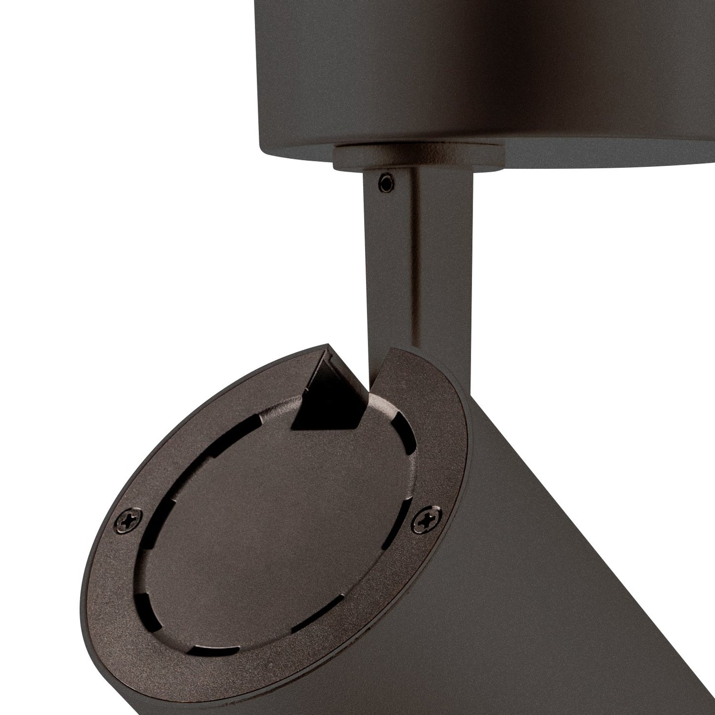 SLV NUMINOS SPOT DALI M, Indoor LED Deckenaufbauleuchte schwarz/schwarz 3000K 24°