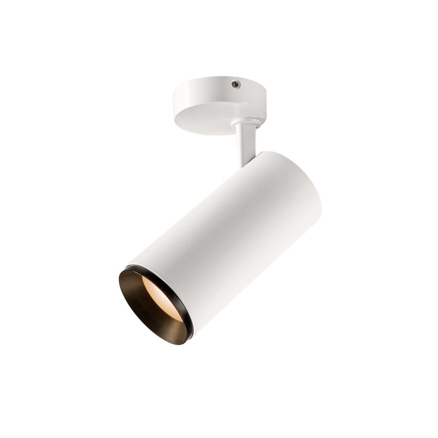 SLV NUMINOS SPOT DALI L, Indoor LED Deckenaufbauleuchte weiß/schwarz 2700K 24°