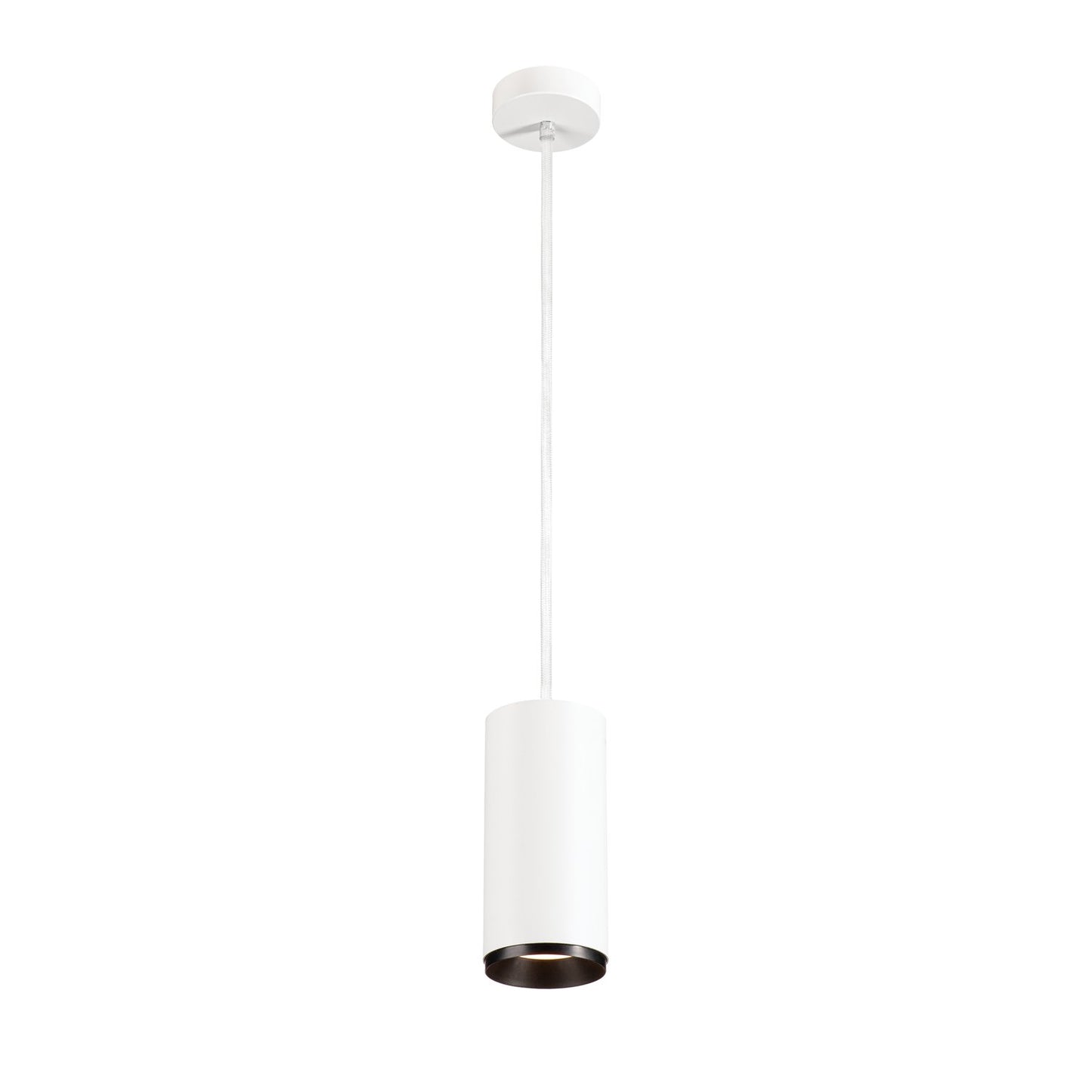 SLV NUMINOS PD DALI L, Indoor LED Pendelleuchte weiß/schwarz 4000K 24°