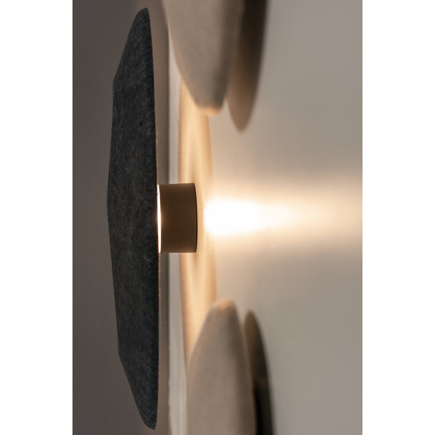 SLV MANA BASIS WL, Indoor LED Wandaufbauleuchte rund anthrazit CCT switch 2700/3000K