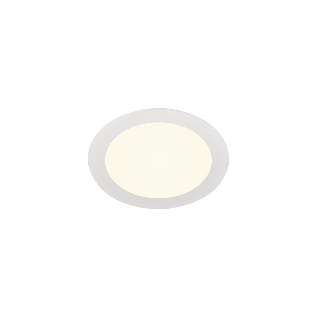 SLV SENSER 18 DL, Indoor LED Deckeneinbauleuchte rund weiß 4000K