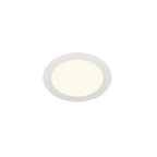 SLV SENSER 18 DL, Indoor LED Deckeneinbauleuchte rund weiß 4000K