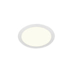 SLV SENSER 24 DL, Indoor LED Deckeneinbauleuchte rund weiß 4000K