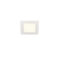 SLV SENSER 12 DL, Indoor LED Deckeneinbauleuchte eckig weiß 4000K