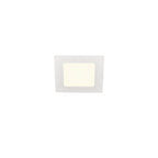 SLV SENSER 12 DL, Indoor LED Deckeneinbauleuchte eckig weiß 4000K