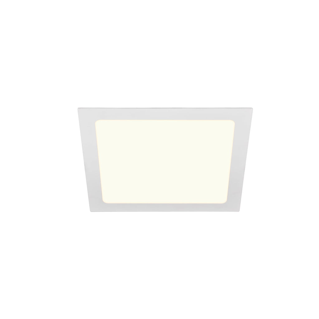 SLV SENSER 24 DL, Indoor LED Deckeneinbauleuchte eckig weiß 4000K