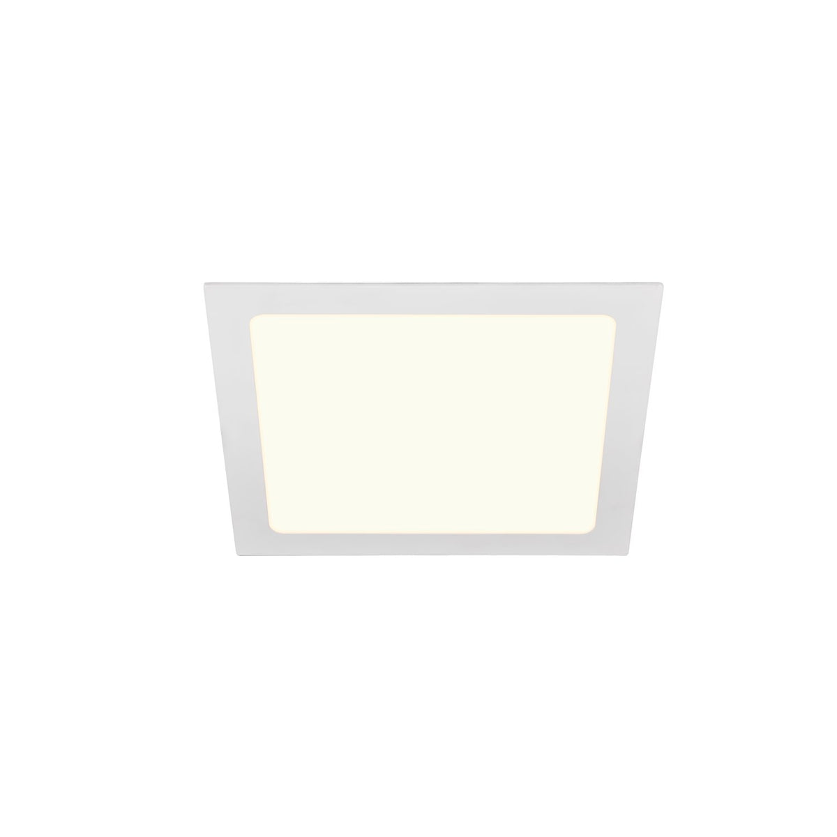SLV SENSER 24 DL, Indoor LED Deckeneinbauleuchte eckig weiß 4000K
