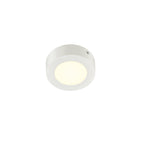 SLV SENSER 12 CW, Indoor LED Wand- und Deckenaufbauleuchte rund weiß 4000K