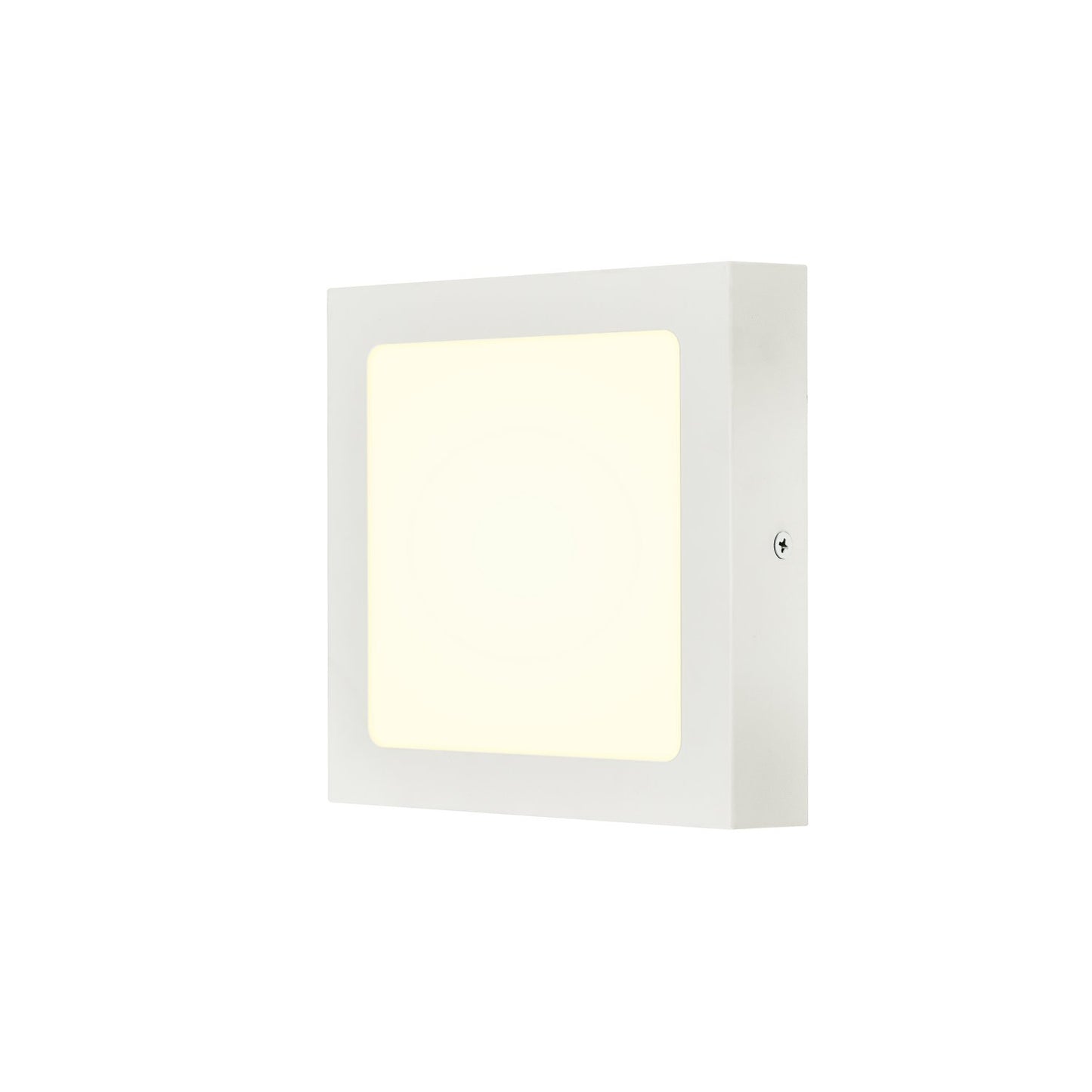 SLV SENSER 18 CW, Indoor LED Wand- und Deckenaufbauleuchte eckig weiß 4000K
