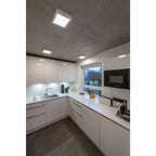 SLV SENSER 24 CW, Indoor LED Wand- und Deckenaufbauleuchte eckig weiß 4000K