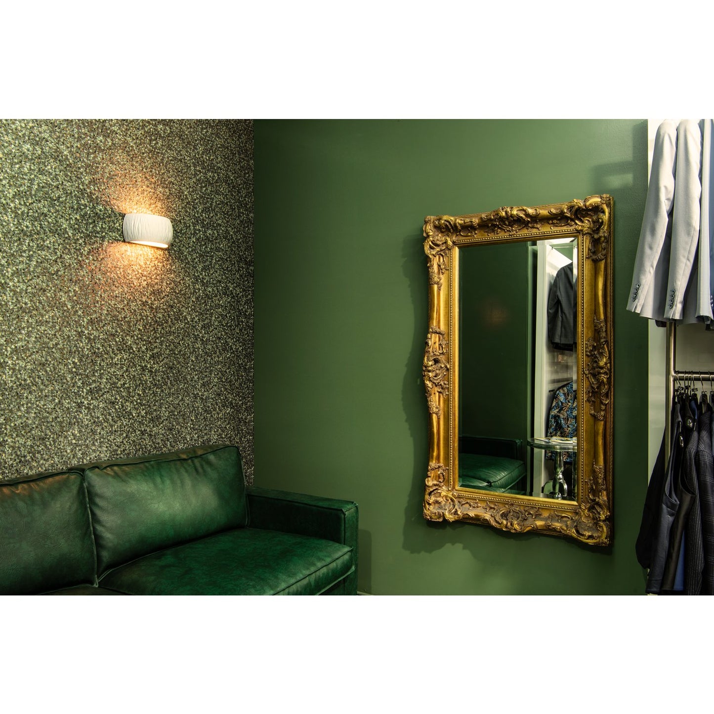 SLV PLASTRA WL CURVED CUTRAIN, Indoor WandaufbauleuchteQT-DE12 weiß
