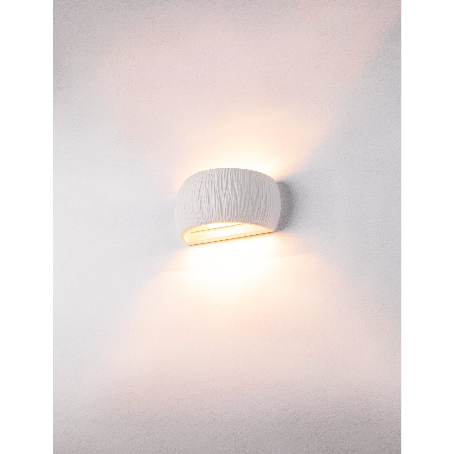 SLV PLASTRA WL CURVED CUTRAIN, Indoor WandaufbauleuchteQT-DE12 weiß