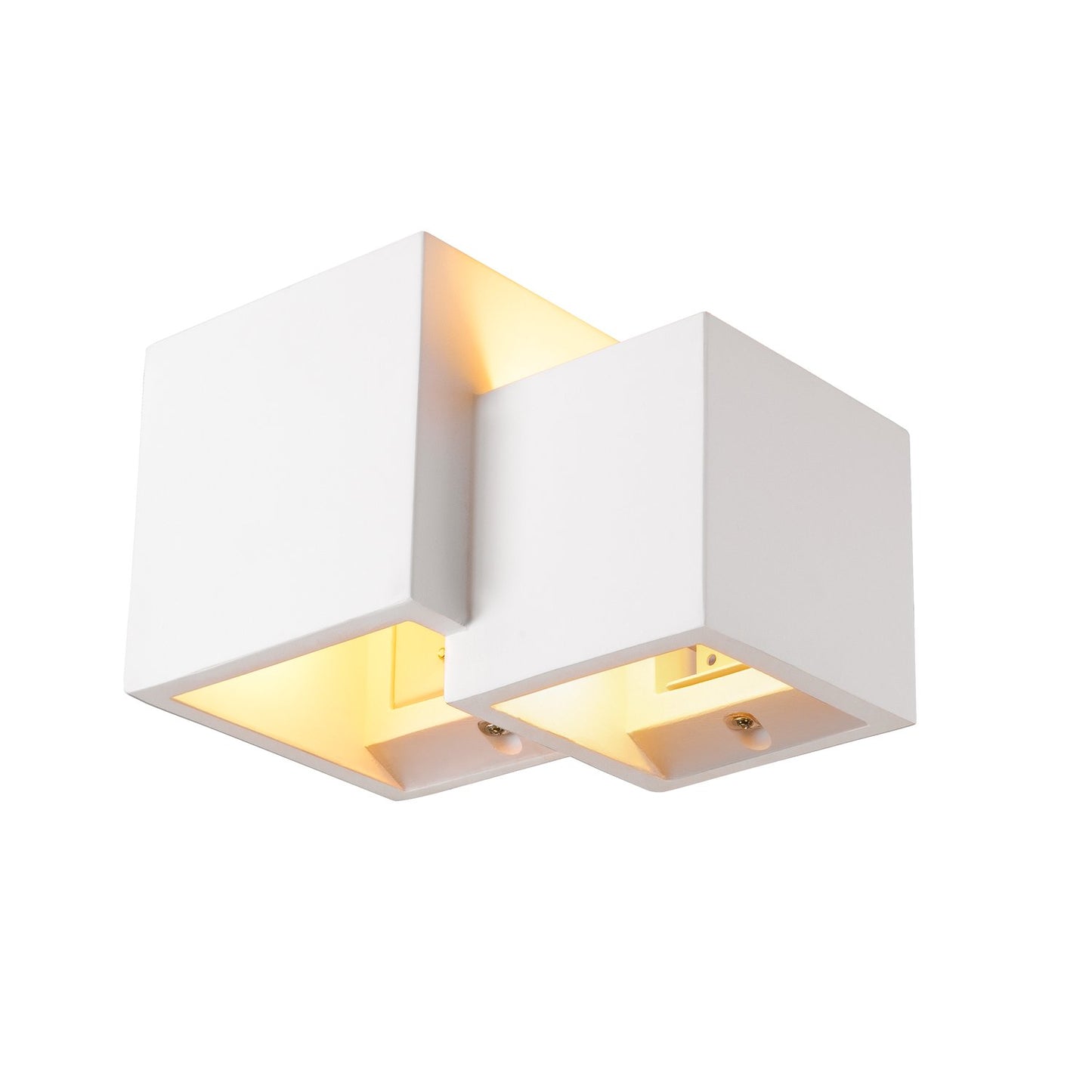 SLV PLASTRA WL CUBES, Indoor Wandaufbauleuchte QT14 weiß
