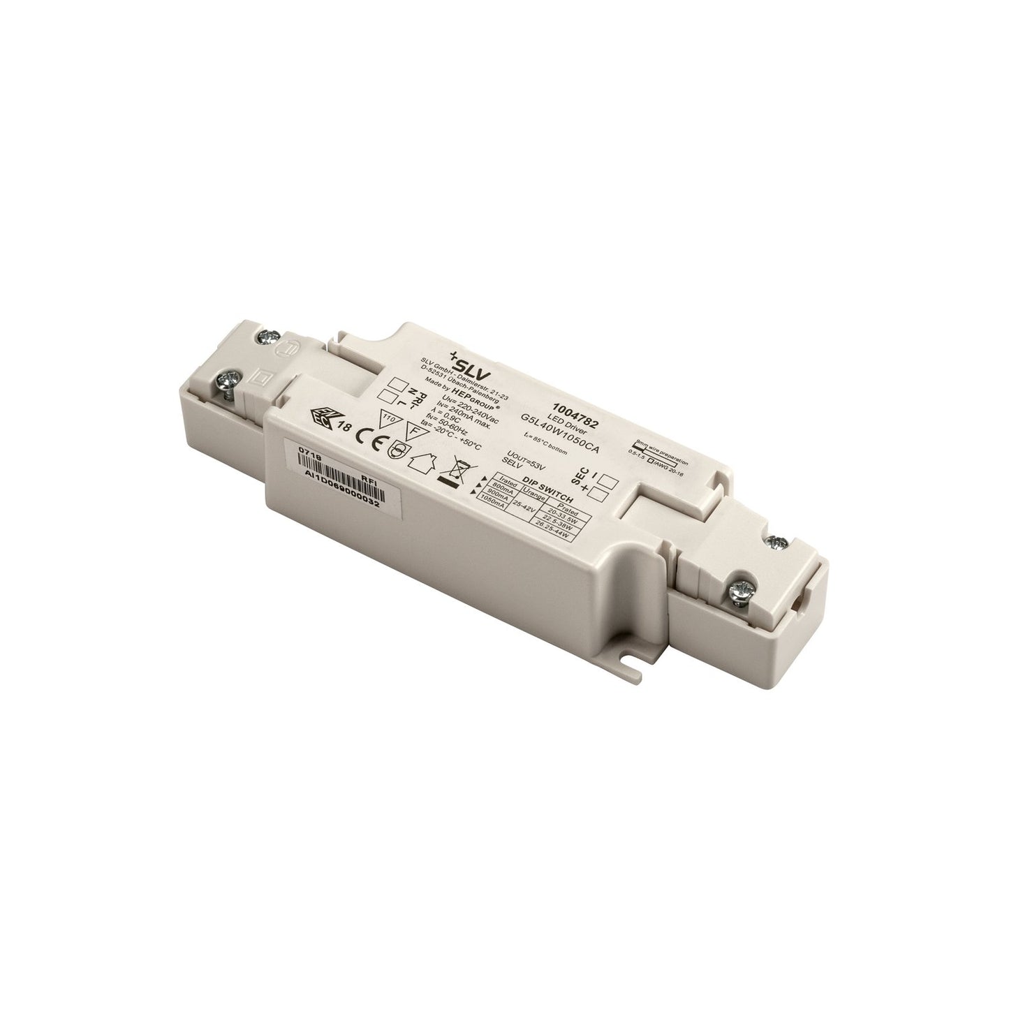 SLV LED Treiber, 31,5-44W 800/900/1050mA