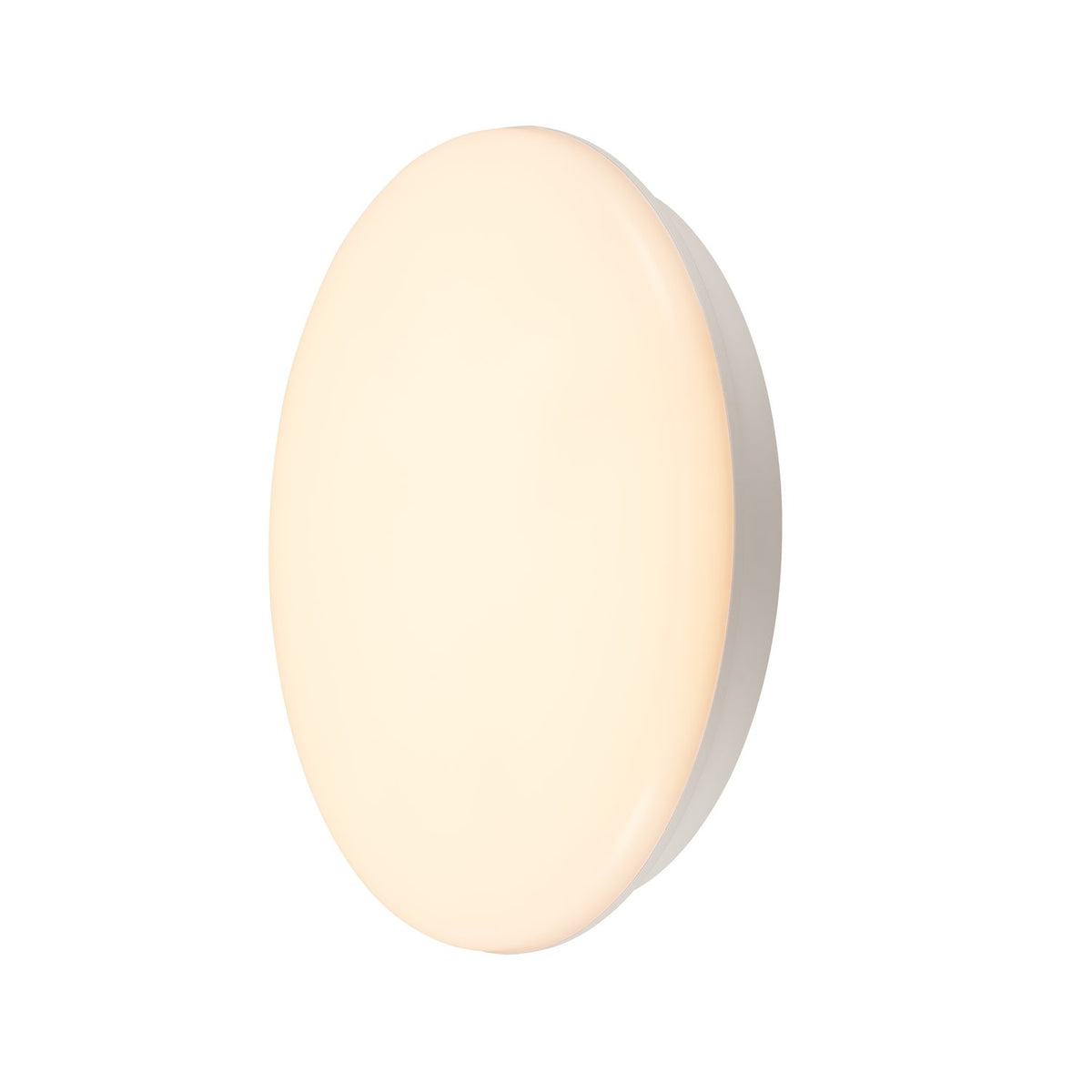SLV SIMA, Indoor LED Wand- und Deckenaufbauleuchte weiß 3000K rund dimmbar