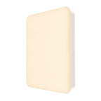 SLV SIMA, Indoor LED Wand- und Deckenaufbauleuchte weiß 3000K eckig dimmbar