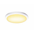 SLV RUBA 27 CW, Outdoor LED Wand- und Deckenaufbauleuchte weiß CCT switch 3000/4000K