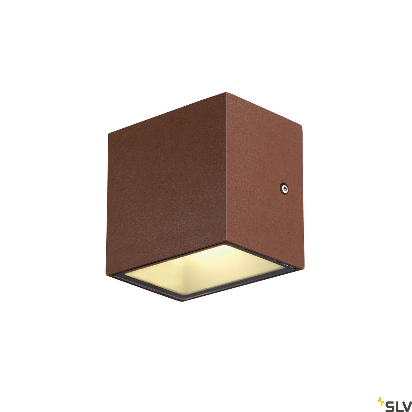 SLV SITRA S WL SINGLE, LED Outdoor Wandaufbauleuchte, rost farbend,  CCT switch 3000/4000K