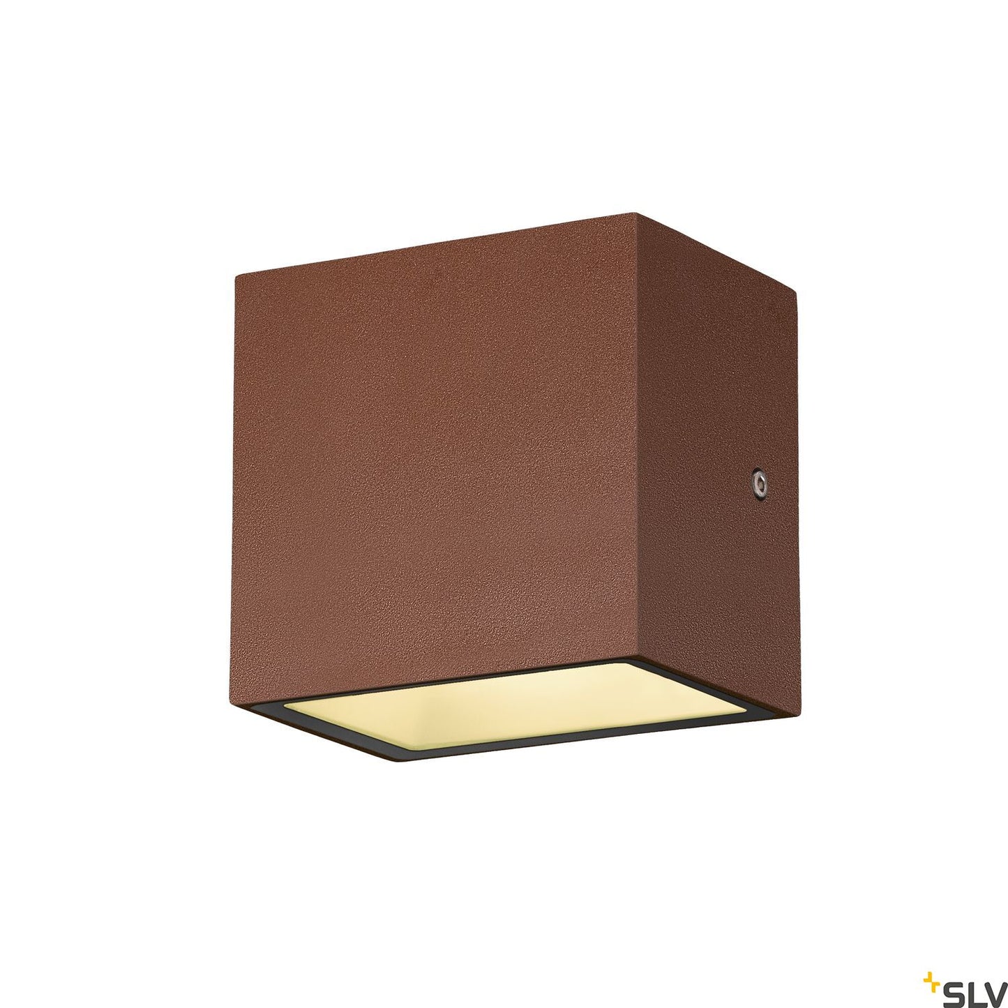 SLV SITRA S WL SINGLE, LED Outdoor Wandaufbauleuchte, rost farbend,  CCT switch 3000/4000K