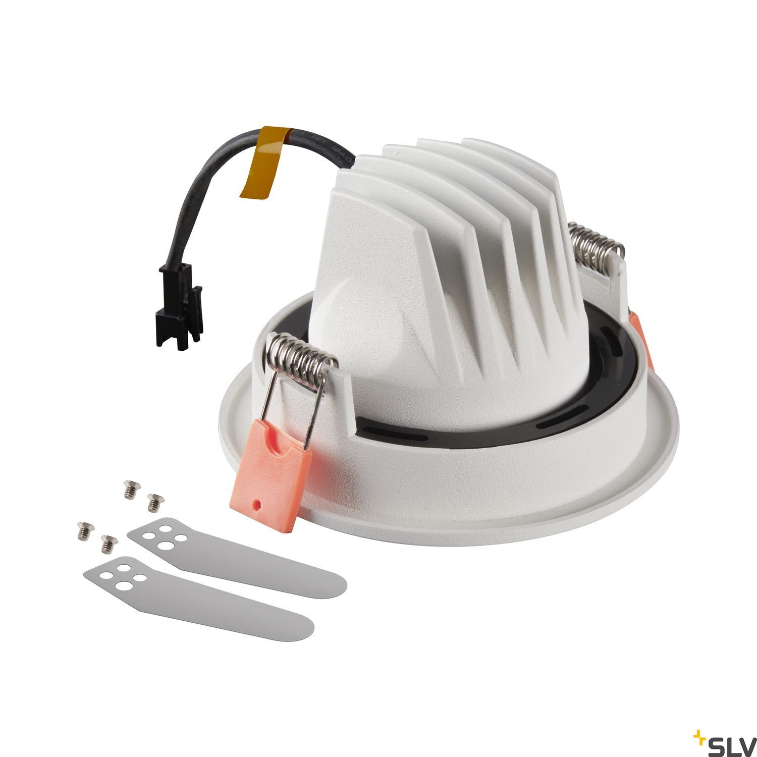 SLV NUMINOS® MOVE S, Deckeneinbauleuchte weiß / chrom 2700K 20°