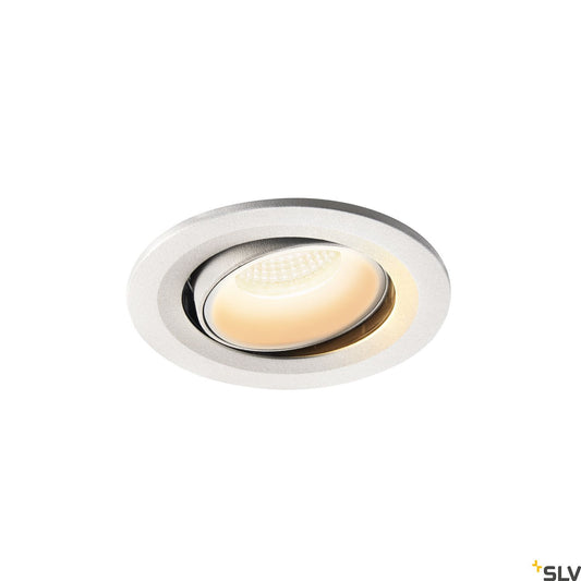 SLV NUMINOS® MOVE S, Deckeneinbauleuchte weiß 2700K 40°
