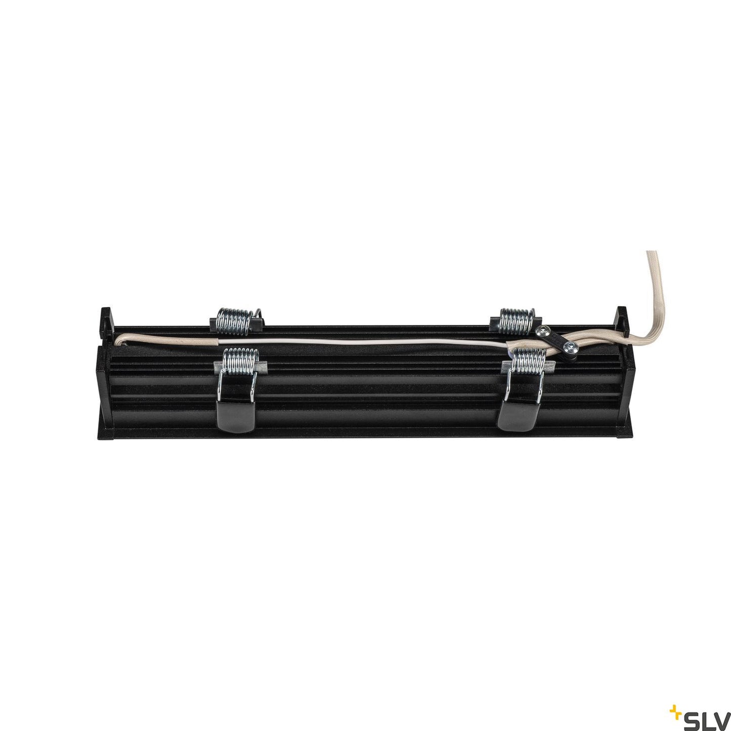 SLV MILANDOS 8, Deckeneinbauleuchte schwarz 3000K 45°